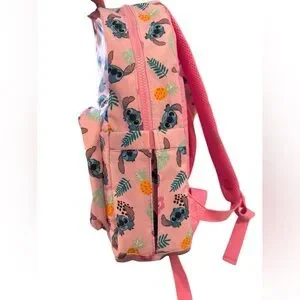 Disney | Bags | Disney X Bioworld Stitch Pink Backpack  display picture 1
